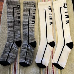 VS Pink Socks/2 Pair